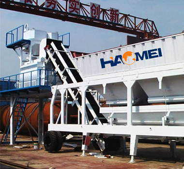 YHZS25 Mini Mobile Concrete Batching PLant